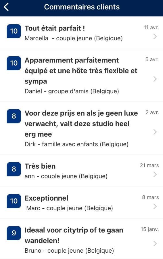 Ferienwohnung Studio 2 Pers. Tourisme Et Business Namur  Exterior foto